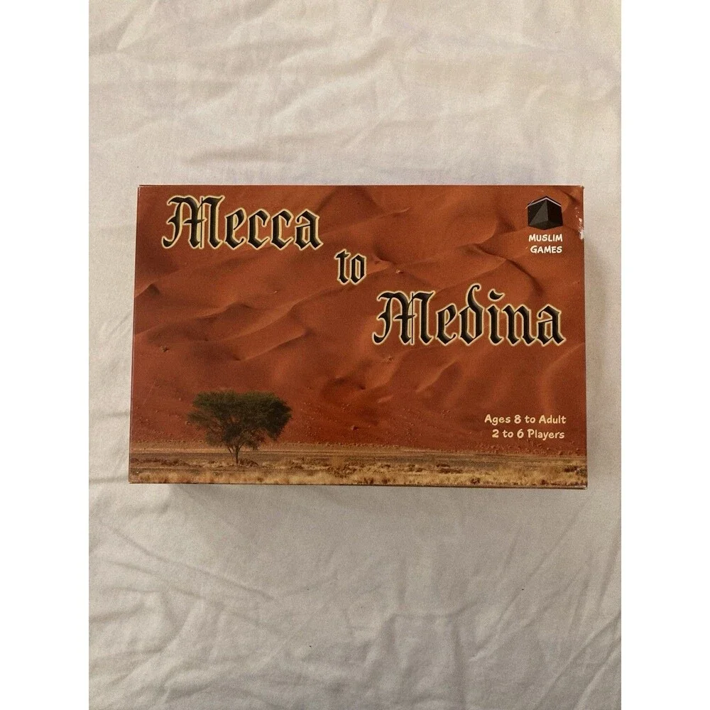 Mecca To Medina Board Game | By Muslim Games | 2-6 Players | Ages 8+